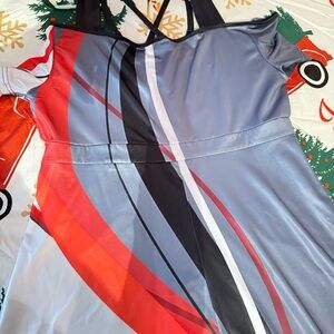 Multicolor Women's Dress. Great for any occasion.